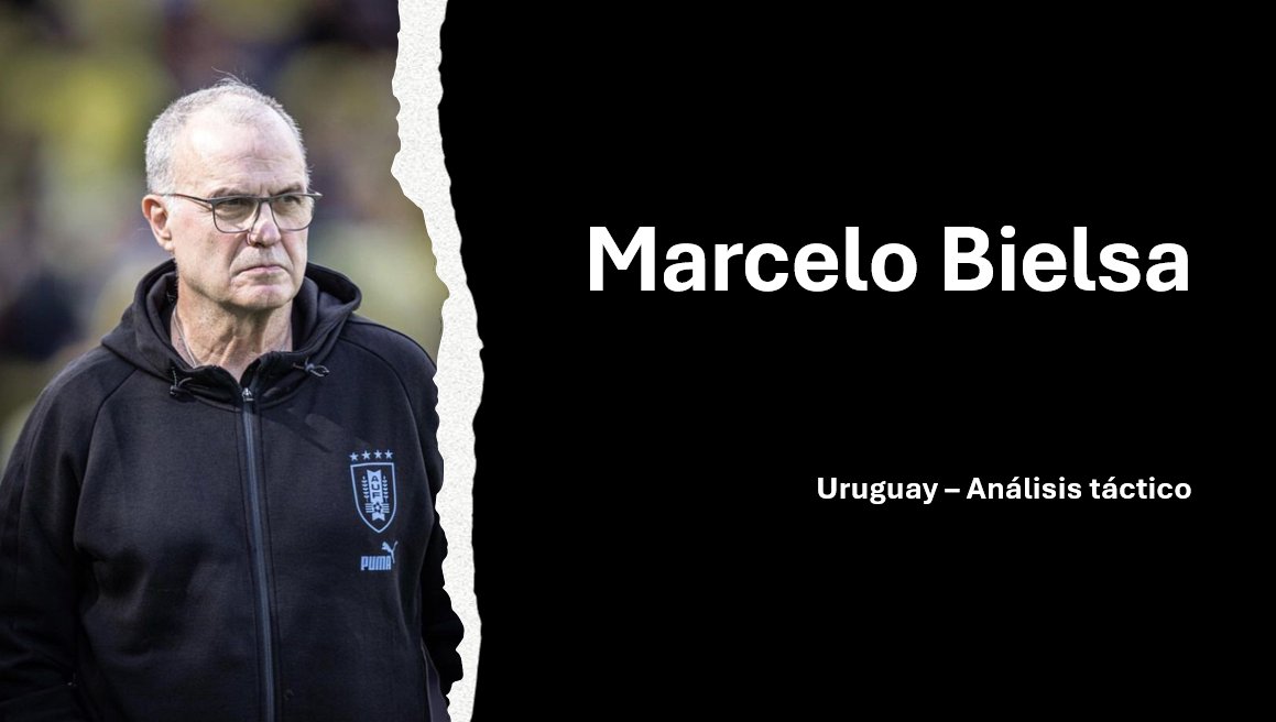 abrahamcalafat's tweet photo. 🇺🇾🧵 HILO | Marcelo Bielsa y la evolución táctica de Uruguay rumbo al Mundial 2026
Desde su llegada a la selección uruguaya, Marcelo Bielsa no solo cambió nombres y estructuras: transformó la identidad competitiva del equipo.

Presión agresiva, ataques verticales, protagonismo con y sin balón y una apuesta decidida por la renovación generacional han convertido a Uruguay en una de las selecciones más interesantes del ciclo mundialista.

En este hilo analizó el funcionamiento de la Celeste, en la competición 2024 sus fortalezas, los ajustes realizados durante la Copa América y qué puede esperar Uruguay en la Copa del Mundo.

👇 Abro análisis.

#Uruguay #Bielsa #TacticalAnalysis #Scouting #VideoAnalysis #Mundial2026 #FootballAnalysis