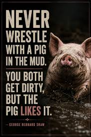 JoshZ2012's tweet photo. @JamesSurowiecki @infantrydort I always thought this was an LBJ quote, but it still applies. https://t.co/8p6v779YI3