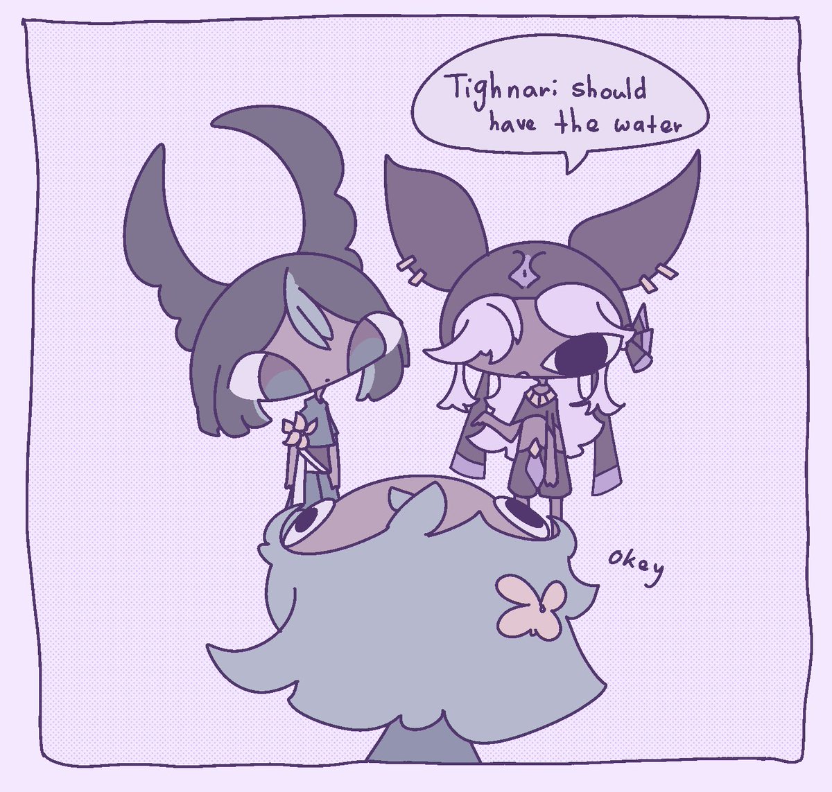 princessribbon_'s tweet photo. I need Tighnari to personally explain to me how he knew what the juice tasted like when he was given water 

#Cynonari https://t.co/yp20YCd3iT