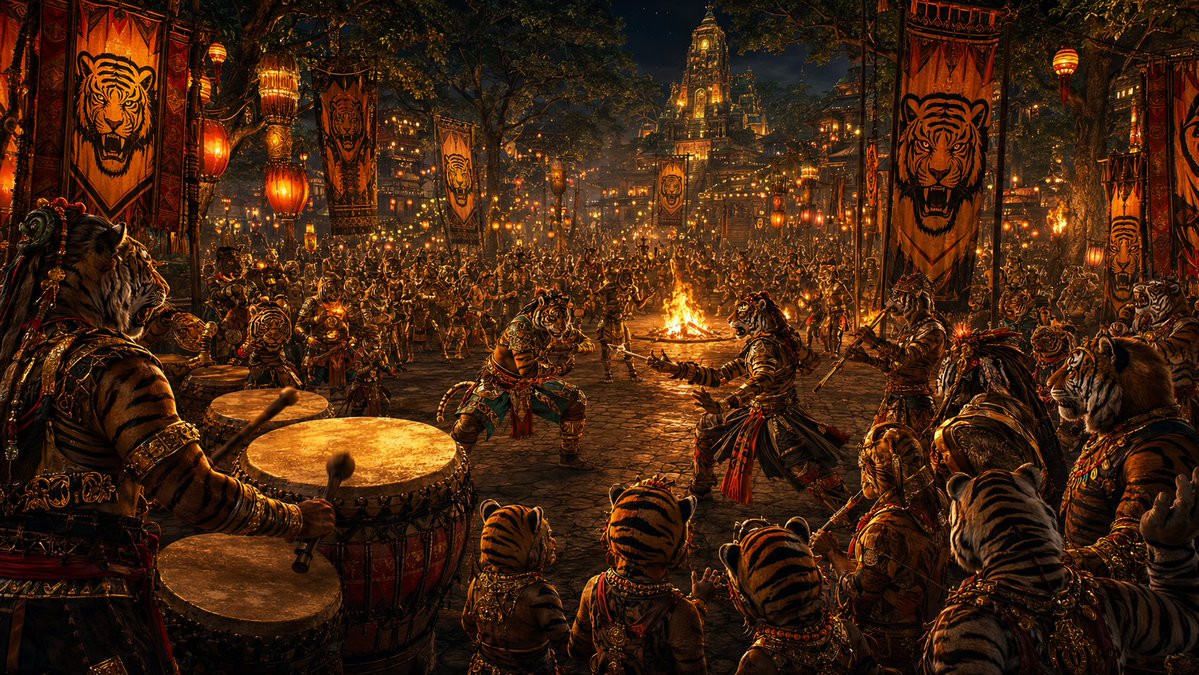 middleverse1's tweet photo. I've added the House of Tigras to https://t.co/rdyF5FIWOW as well as update the mythology of the House of Selvans. 
I hope you'll enjoy reading it! 🙏 https://t.co/OZPmKN75gl