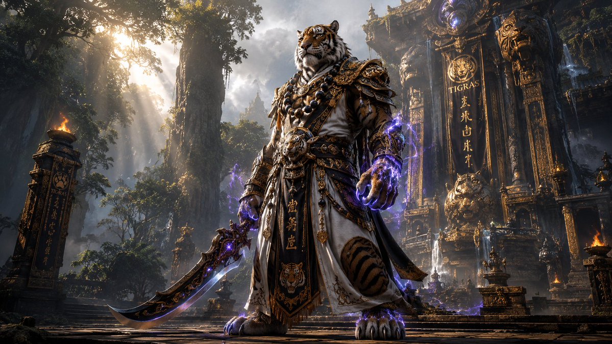 middleverse1's tweet photo. I've added the House of Tigras to https://t.co/rdyF5FIWOW as well as update the mythology of the House of Selvans. 
I hope you'll enjoy reading it! 🙏 https://t.co/OZPmKN75gl