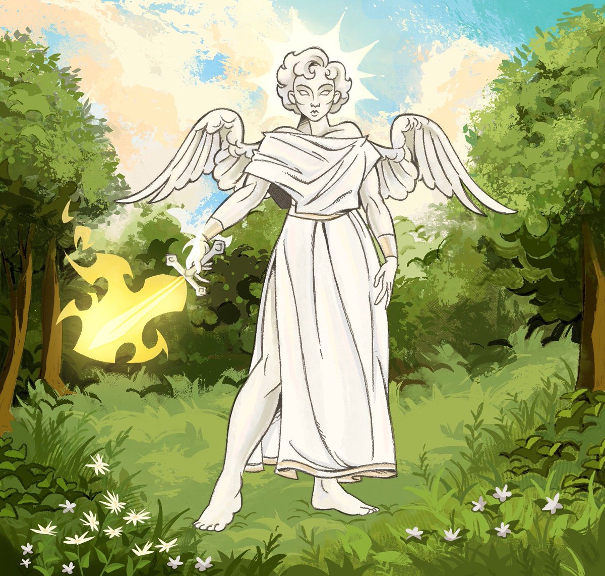 sackofbats's tweet photo. Meeting an Angel https://t.co/vgVbS0AYST