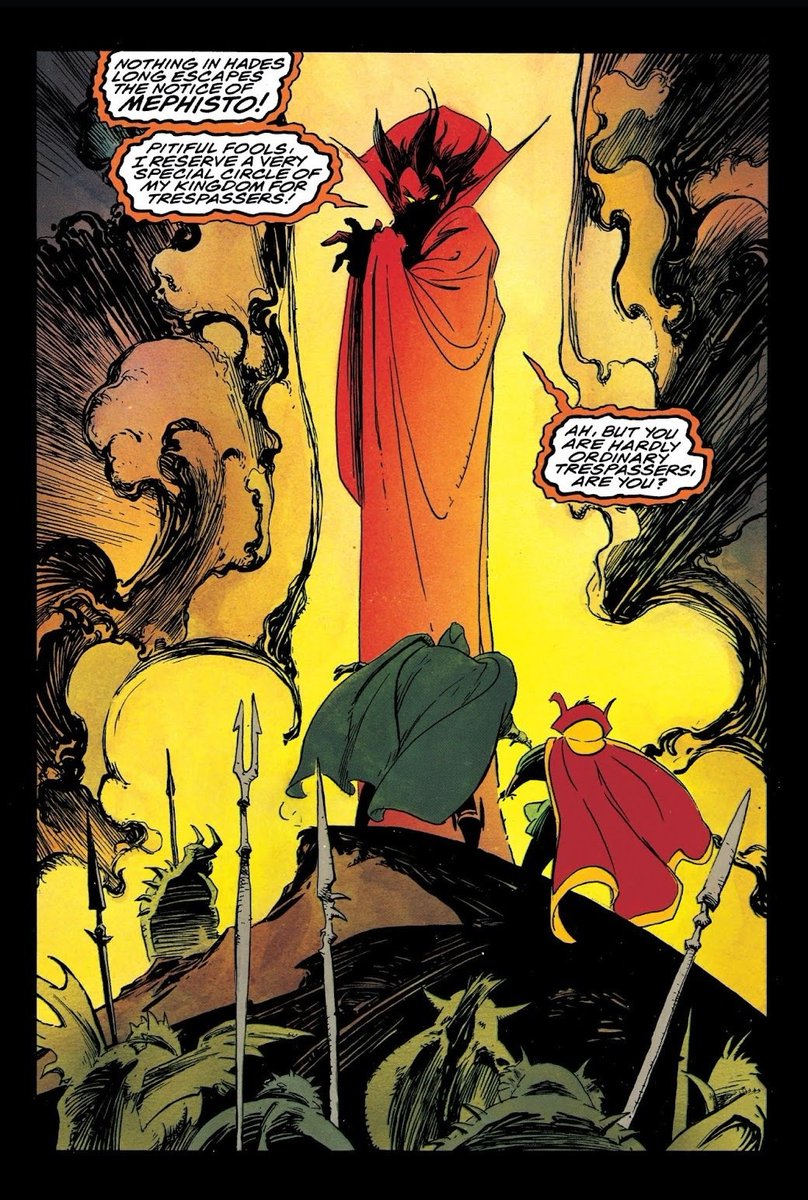 Adriniga's tweet photo. Nunca es tarde para un dibujo de Mike Mignola https://t.co/JM0lVWforw