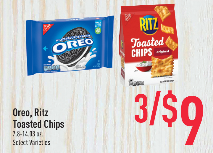 StrackVanTil's tweet photo. Don't forget to stock up on snacks for all your upcoming summer activities! Trips to the beach or pool, road trips, or casul backyard gatherings all call for sweet and salty treats like Oreos or Ritz!

#Promo https://t.co/V4roZs6f6p