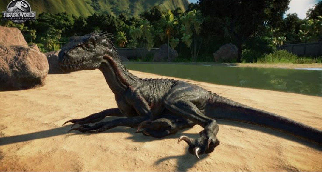 Indoraptor271's tweet photo. I wonder how will the raptor pack react if they find out I'm also on Isla Nublar https://t.co/U6K782pCGO
