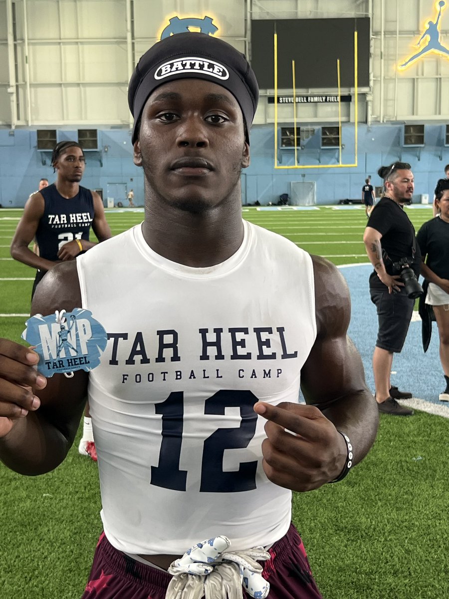 kycashmain's tweet photo. Went to North Carolina university camp and came out with mvp! @DonCallahanIC @Andy_Villamarzo @CoachWoodsC @coachshayhowell @CoachLittles @ZBlostein247 @_thebillymiller @PrepRedzoneFL @HTBAnthony https://t.co/StXoo4P5MT