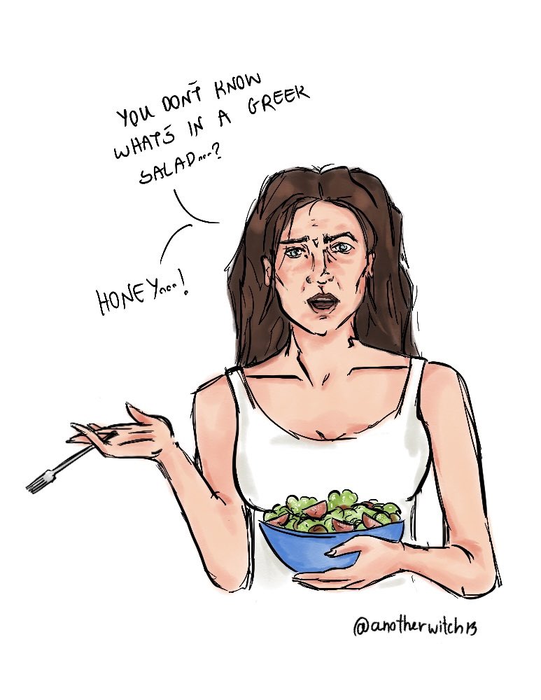 anotherwitch13's tweet photo. Honey….!

#motherhahn 🥗 https://t.co/T6PJw1KeVA