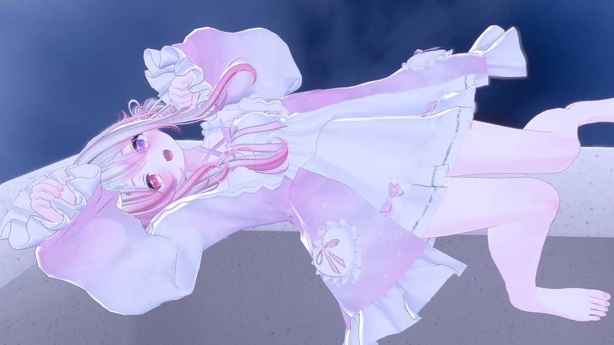 Setua_VRC's tweet photo. おはよ～☀
まだ眠い………😪

#Plum3D #VRChat https://t.co/LwNQpuoPgt