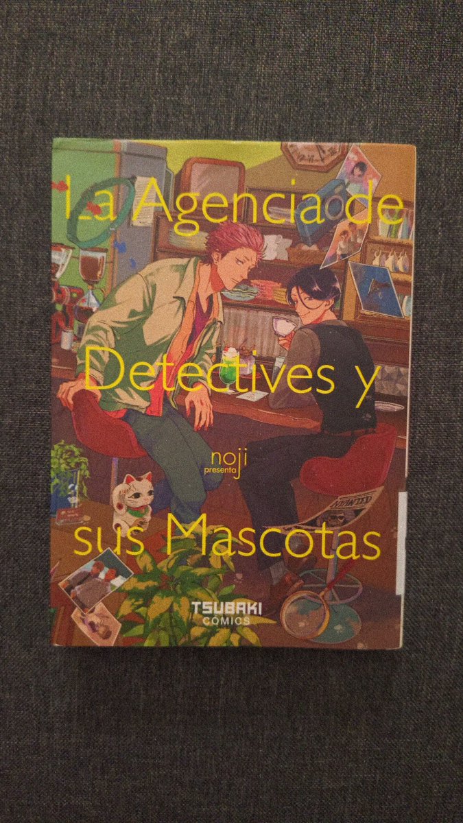 teconmochis's tweet photo. Nuestro #manga de esta semana es...

🐈La agencia de detectives y sus mascotas🕵🏻‍♀️

✍🏼Noji
📚Tomo único 
🔸Publicado en su momento por Tsubaki Cómics 

¿Qué andáis leyendo últimamente?☺️ https://t.co/zqqdiKcuKz