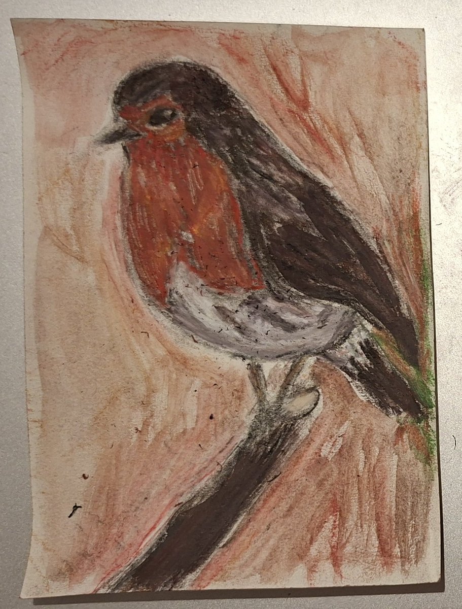 slw_author's tweet photo. I was way too tired from yesterday to get any work done, so I did some drawing instead - experimented with using charcoal, soft pastels, and water colour pastels for this picture. Me thinks I prefer using acrylic paints. https://t.co/u214j60uMJ