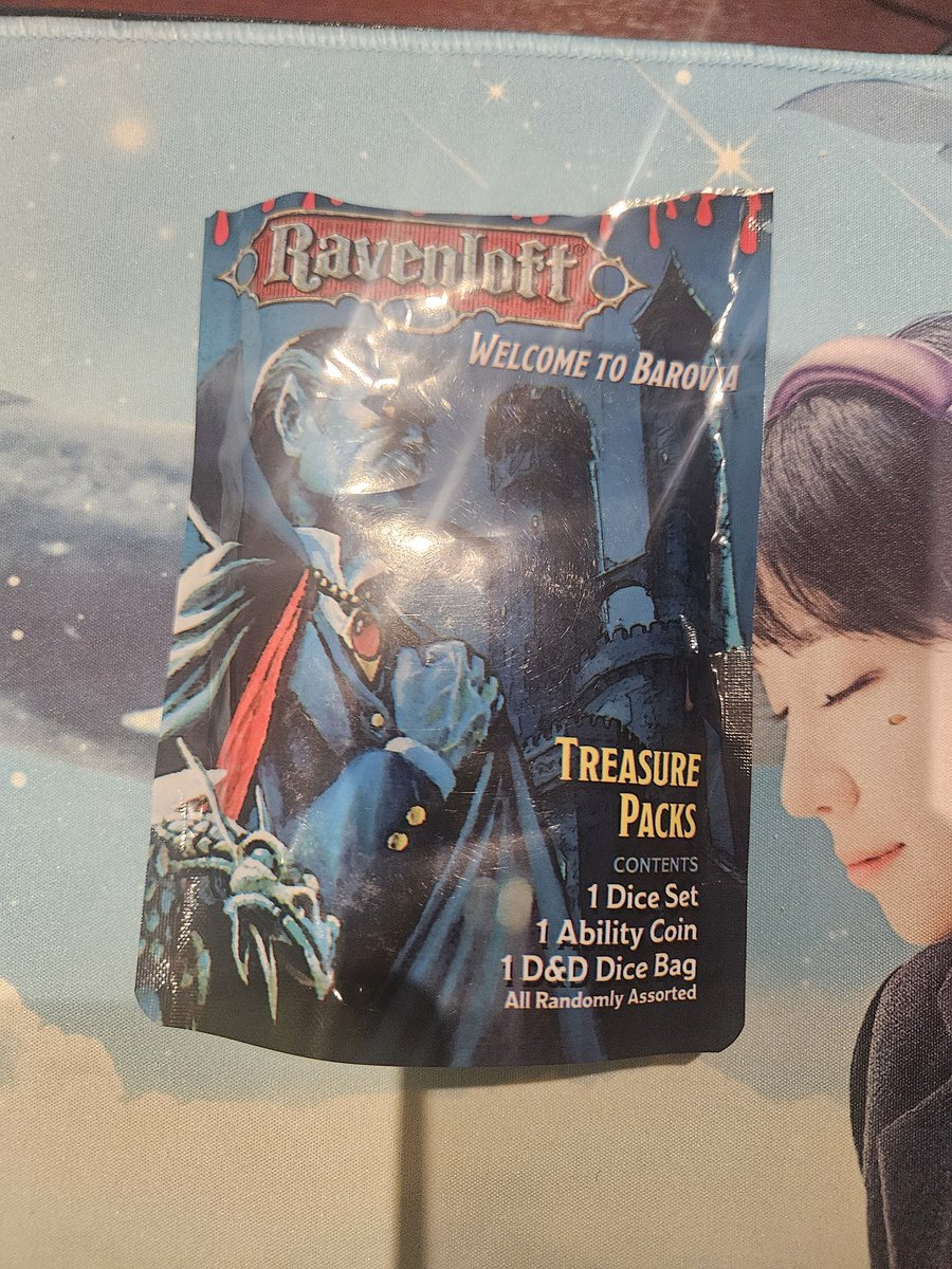 AngeloOhhBaby's tweet photo. Let's take a Peek and see what I pulled from this Ravenloft Promo Mystery Bag

Wish me Luck! https://t.co/6dWXfYsfur