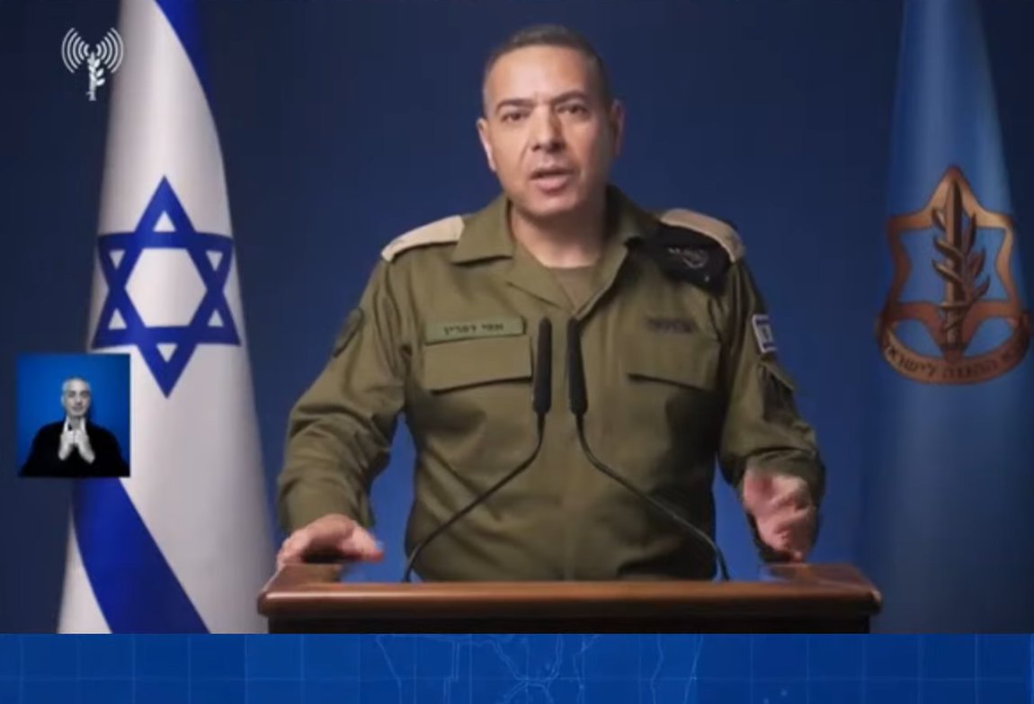 parquevidal's tweet photo. El portavoz israelí expresó hace poco que Iran ha cometido un error al atacar a Israel, a buen entendedor... https://t.co/35tSGKmWHN