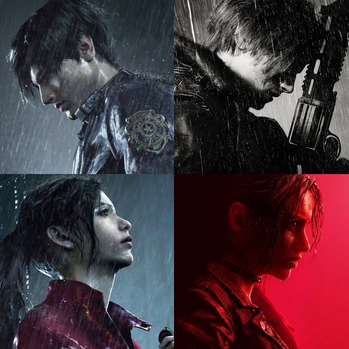 FadiRE_'s tweet photo. Leon Kennedy × Claire Redfield 
#REBHFun https://t.co/gzzLMsyi1f