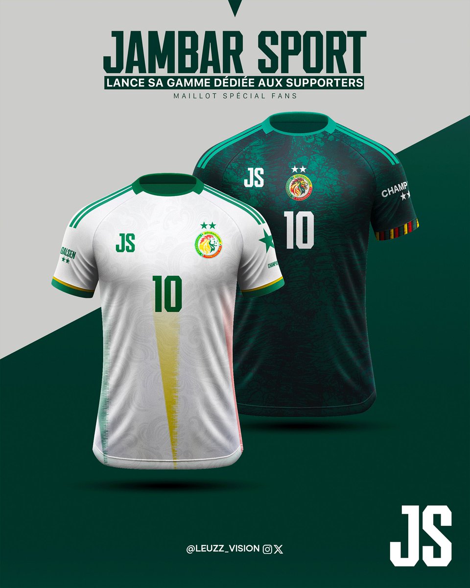 LeuzzVision1's tweet photo. Moi aussi, je sais designer des maillots.

Guiss collection yi di dakhanté mani xaral ma bodiou bodial sama boss 🥳😃

👨🏾‍💻🎨 https://t.co/5i5m0gQdgr