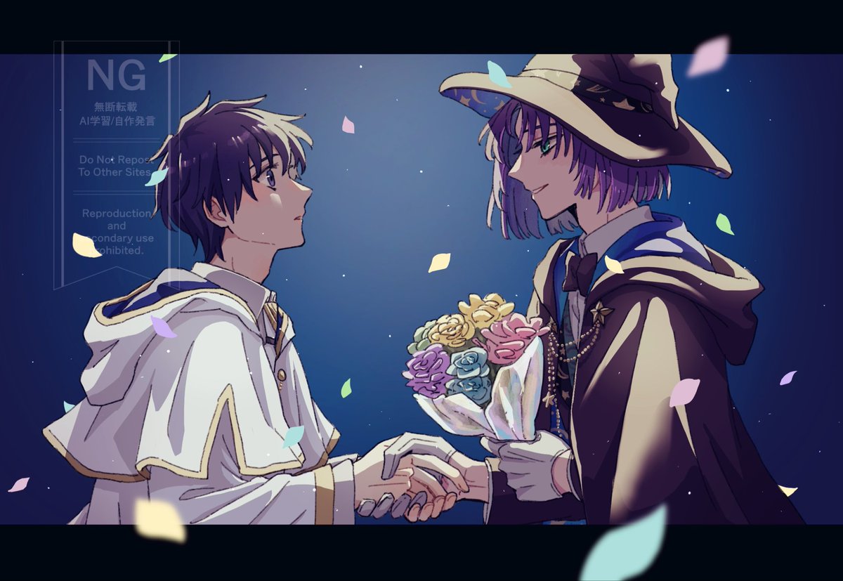 1900002's tweet photo. きみの勇気に花束を！
(まほステ) https://t.co/DqUEdrOABj