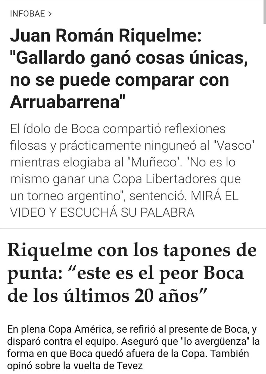 palermismo's tweet photo. No me parece un técnico adecuado para este momento de Boca, pero si era él o el Kily entonces me alegra que hayamos esquivado esa bala 

Ahora: ¿Alguien le preguntará a Riquelme porqué fue a buscar al DT que, en 2015, vivía matando y llegó a llamar "el peor en 20 años"? https://t.co/Kxn2IESqXC