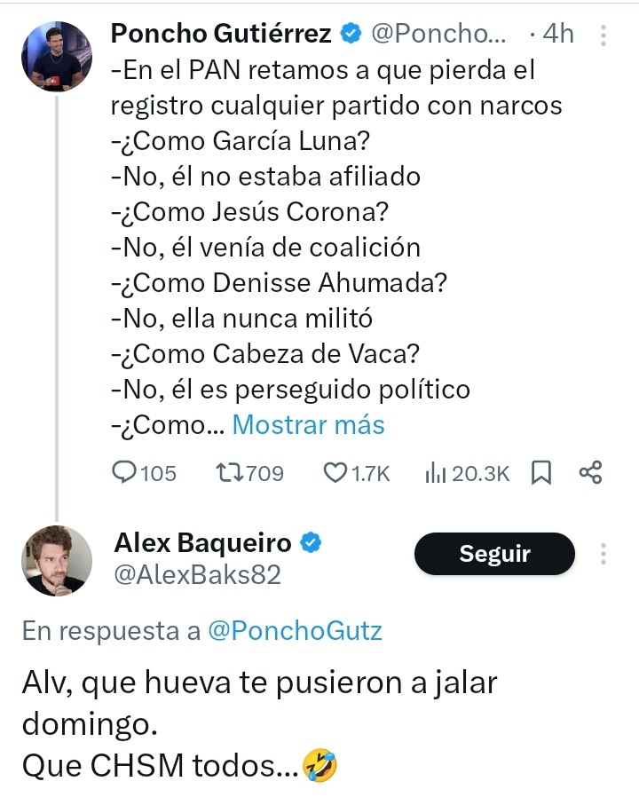Marcos_Mtz84's tweet photo. "Alv, te pusieron a jalar en domingo"

– El pendejo que no pudo desmentir nada y anda comentando en domingo.🤡
@AlexBaks82 https://t.co/5vozVRRgnF