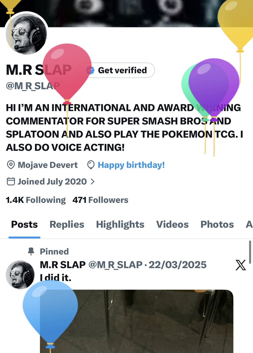 M_R_SLAP's tweet photo. Balloons! https://t.co/zdbBmqBYLL