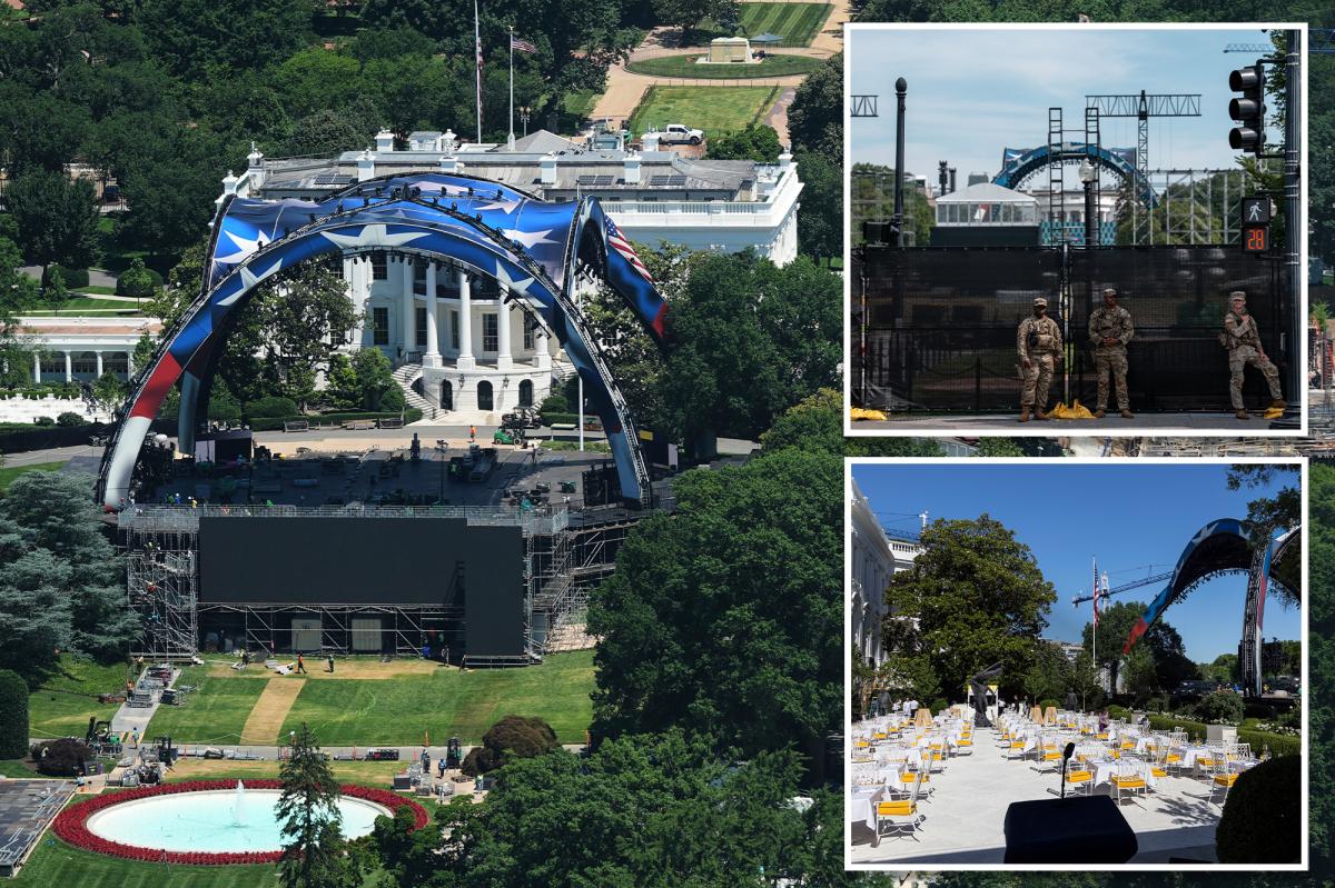 nypost's tweet photo. Lawsuit seeks to stop the UFC fight on the White House South Lawn for Trump's birthday https://t.co/SVdVeOTUhe https://t.co/5TFHuNRwrL