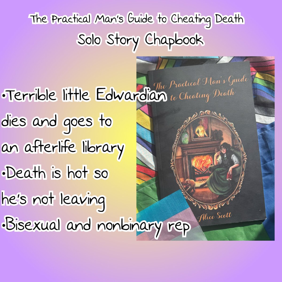 AllyScottAuthor's tweet photo. Needed a new pinned tweet for pride month, but I, your local queer nonbinary author-slash-ferret-thing have two books out and numerous short stories you can find on my website! https://t.co/1xETfvL1qy