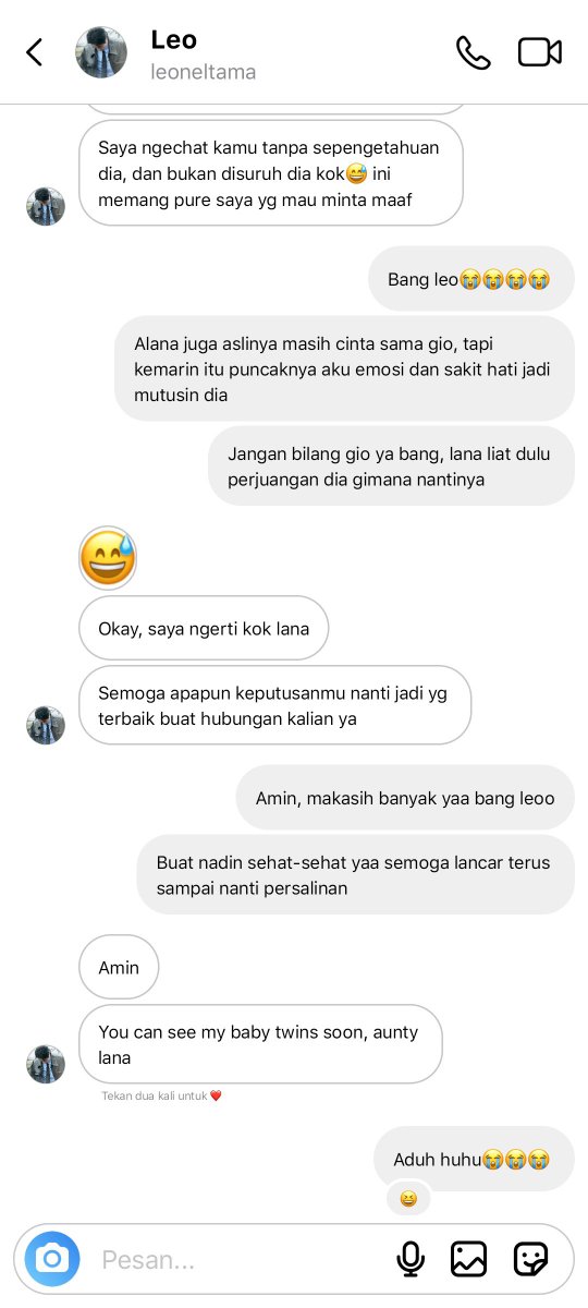 juniaraa_'s tweet photo. 🤍 190 b. Bales chat dari bang leo https://t.co/NGhv619jc5