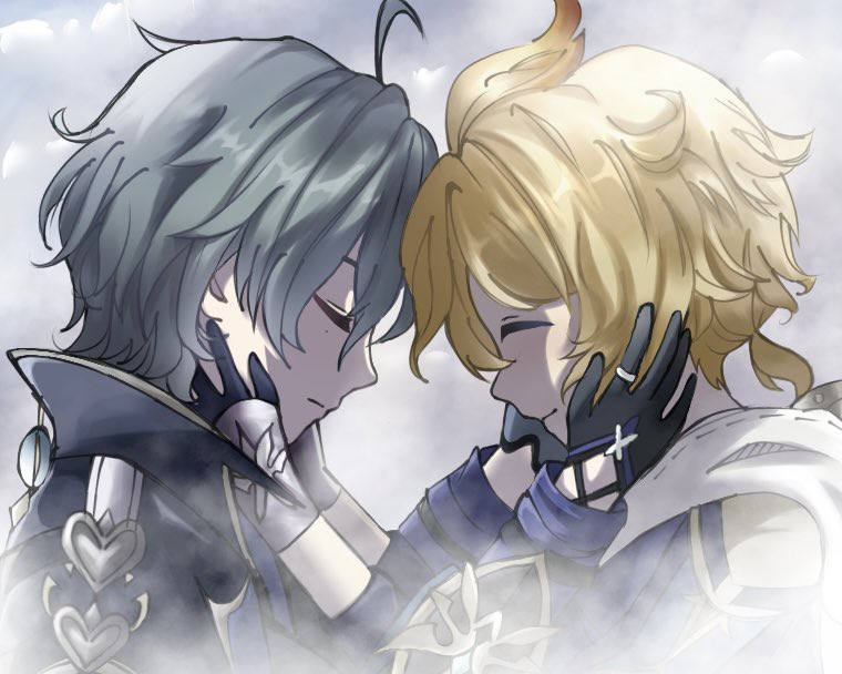 soni3tt's tweet photo. I got inspiration by Mikayuu✨
#lohemika #henmi #lohen #mika #genshinimpact #mikayuu https://t.co/0IZXgTglQ2