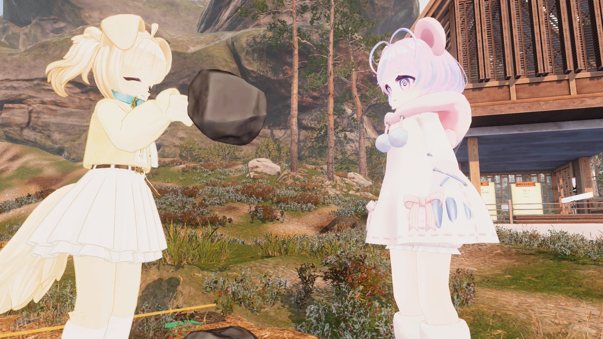 Bloom_3D_Studio's tweet photo. おはよ～ん☀
梅雨入りしたね～必要な箇所だけ雨降れば良いのに(*`з´)

ワールド：石を積むチルワールド⁄Stone Stacking Chill World
作者：Satou213さん
#Bloom3DStudio #VRChat #VRChat_world紹介 https://t.co/I9tzNFZM3w