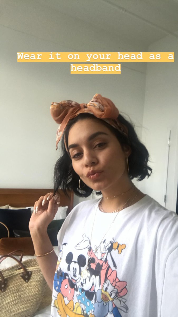 throwbacksbbv's tweet photo. June 28, 2018: Vanessa Hudgens via her instagram story. https://t.co/4YTuCOBwkw
