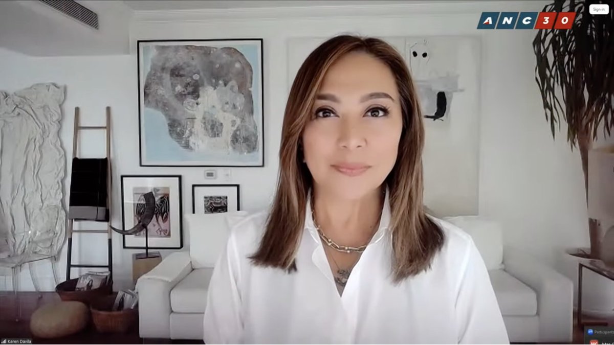 ANCALERTS's tweet photo. NOW ON ANC: Catch @iamkarendavila's interviews with government officials and analysts on #ANCHeadstart.

WATCH: https://t.co/awQdgRi58G https://t.co/yZoMhPTBPQ