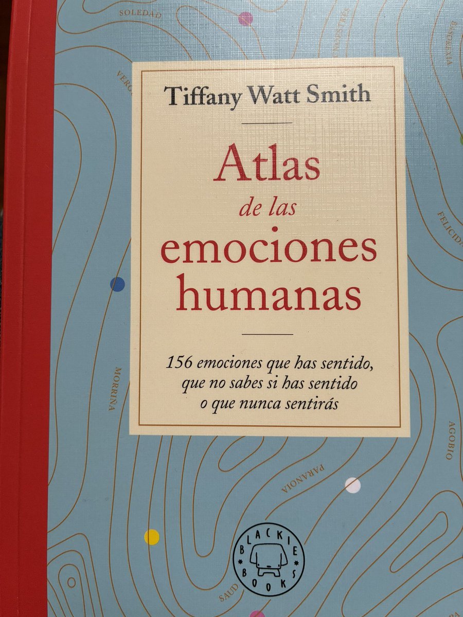 FernandaVRN's tweet photo. Paso por acá a dejar una recomendación literaria: ‘Atlas de las emociones humanas’. La autora recorre emociones y las define con ejemplos en los que todos podemos ubicarnos y recordar(nos) en algunas situaciones. Lindo al fin y no libre de erratas. https://t.co/1jF3nbUydj