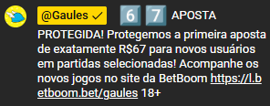 tamboratomico's tweet photo. Gaules: "Eu nunca me associei a nenhuma casa de aposta"
Chat do Gaules durante o major: literalmente usando um meme infanto juvenil pra divulgação bet https://t.co/xpqOz0J2NQ