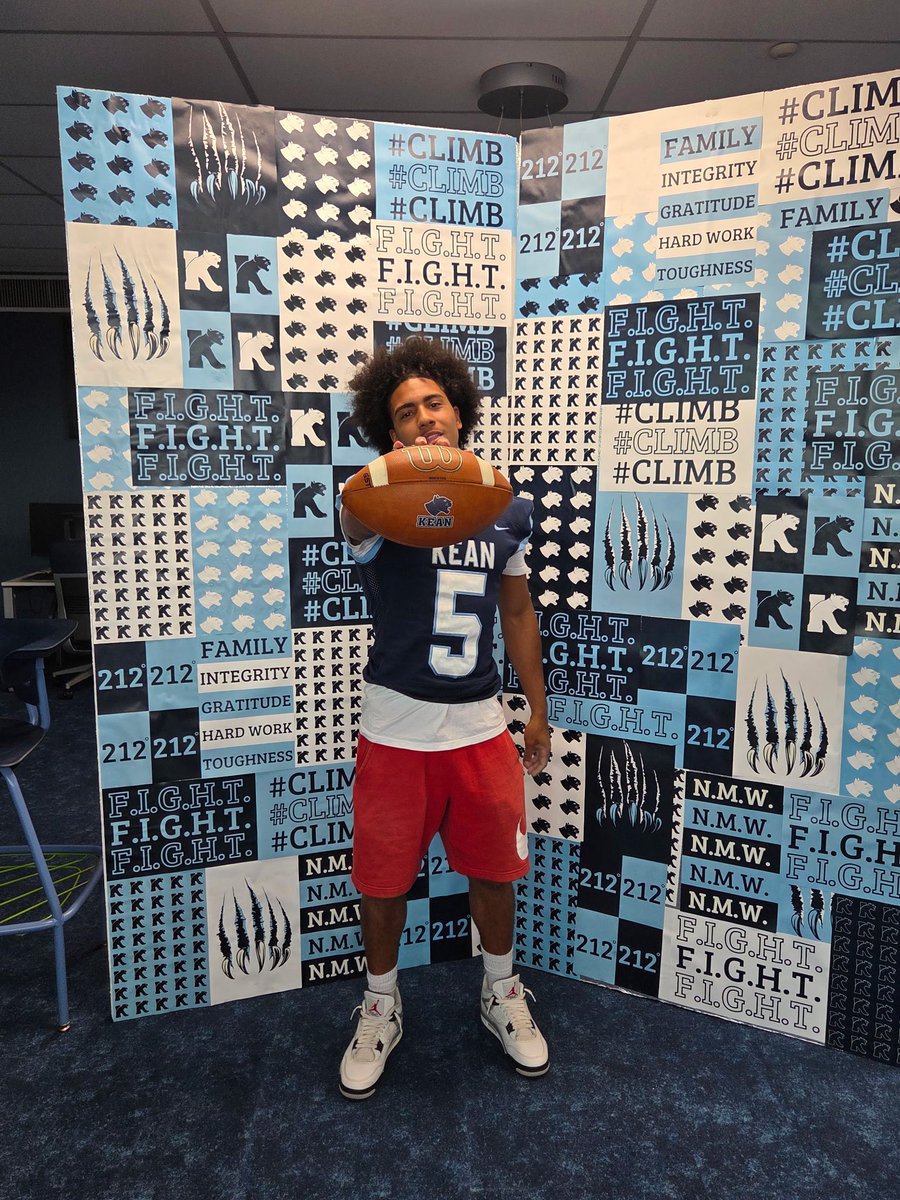 Gabe2tac0's tweet photo. Another great Junior day visit at Kean University yesterday as I got to meet there amazing coaching staff and players and got to see there beautiful facility!!! @KUFootball212 @CoachEvanDurand @CoachSeanReda @Coach_Galante @Coach_Riccio @PRZcory @KDJmedia1 
@HoopsMD @FaMSportsVF https://t.co/v0t5cDsKzM