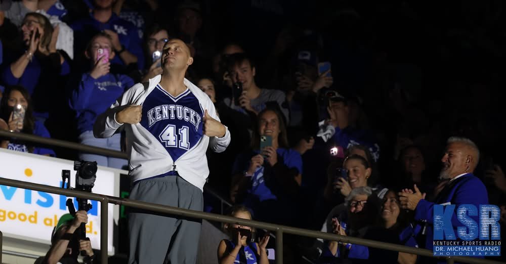 KSRonX's tweet photo. Here are the jersey numbers for the 2026-27 Kentucky men's basketball team.

➡️ https://t.co/BpwhgUsTKU https://t.co/szjqOC28ge