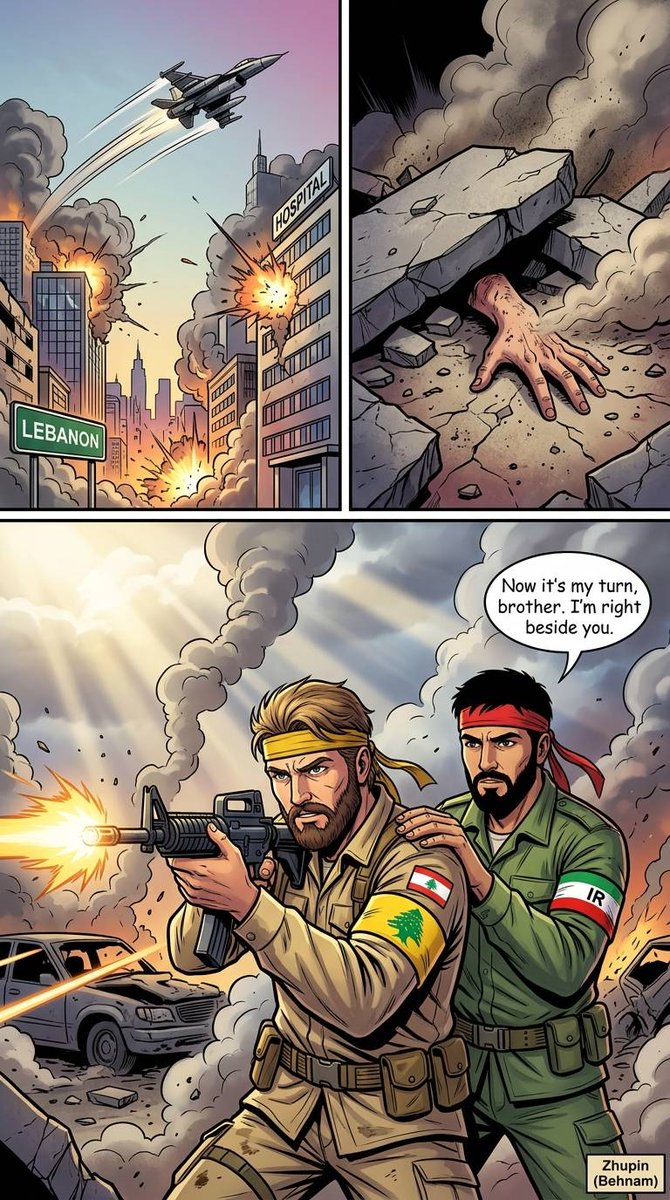 behnam_w's tweet photo. @kamalsharf Iran: Now it's my turn,
brother.
People of Lebanon are our brothers and sisters, not our strategic allies.

ایران: الآن حان دوري، يا أخي. أنا بجانبك. 🇱🇧🤝🇮🇷
الشعب اللبناني إخوتنا وأخواتنا، وليسوا حلفاءنا الاستراتيجيين.

#Lebanon #لبنان #Iran #WestAsia #غرب_آسيا https://t.co/VDmXowtpyP