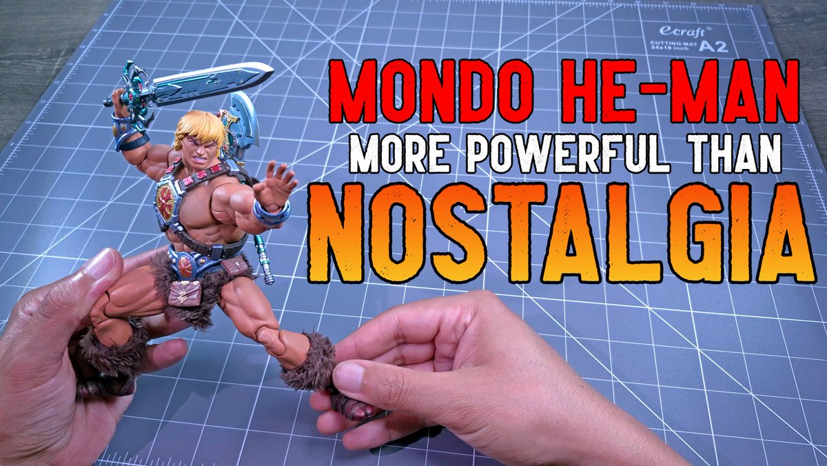 toyjawn1's tweet photo. New one is up, link below! Enjoy, y'all, had a great time making this one! @MondoNews @Mattel @MastersOfficial 

LINK - https://t.co/gbatfeW8bh https://t.co/Rjjp6m0nxb