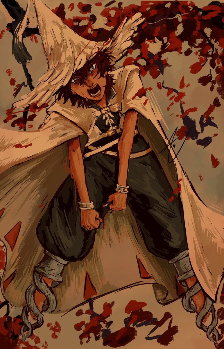 ayacallit's tweet photo. Custas could stand to be more angry at the witches who antagonised him #whaspoilers #MyWitchHatAtelierArt #witchhatatelier https://t.co/TpQLA4Eej5