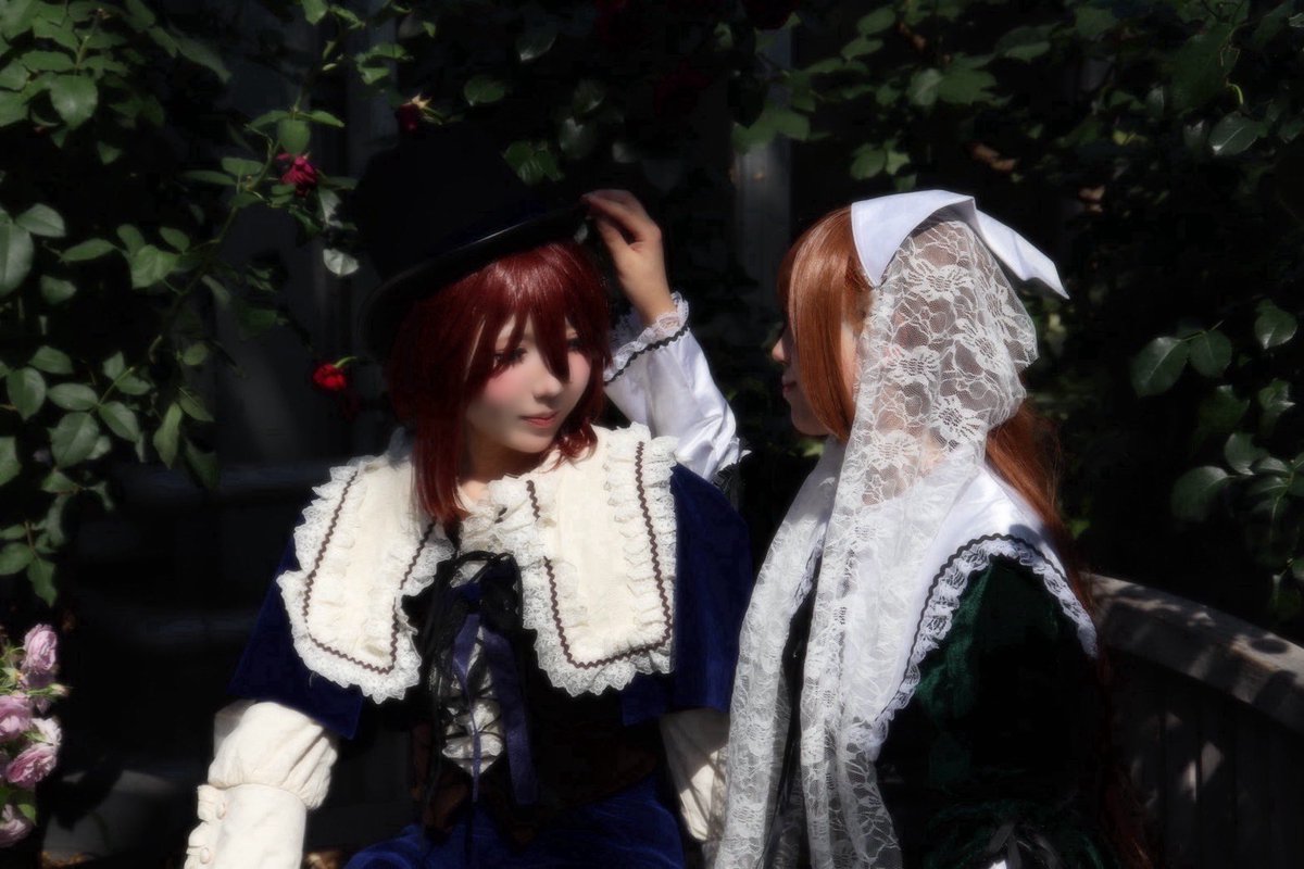 retsu_427's tweet photo. ⚠️cosplay

🥀𝐑𝐨𝐳𝐞𝐧𝐌𝐚𝐢𝐝𝐞𝐧

·̩͙꒰ঌ┈┈┈┈┈┈┈┈┈┈┈┈┈┈໒꒱·̩͙

　　　　　　　妹と姉

·̩͙꒰ঌ┈┈┈┈┈┈┈┈┈┈┈┈┈┈໒꒱·̩͙

💚🥀▶︎@Kahlua_12_ 
📷▶︎@sasanohasaram 

#ド根性薔薇乙女0531
#JFCコスプレ
#JCF京成バラ園 https://t.co/Mt6b3WNoHk
