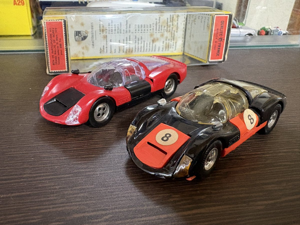 uru2016's tweet photo. Norev ポルシェ906 カレラ6

この時代のプラは質が悪く、シャシーが反ってしまうモデルが多いです https://t.co/TN4P3lpYWz