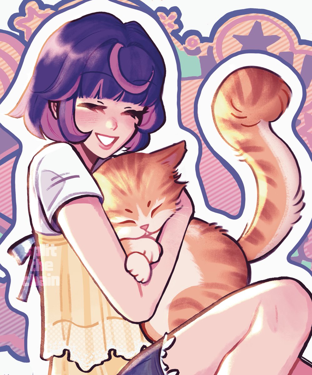 splitthechain's tweet photo. fika found a great spot to nap 💜
#overwatchfanart #juno #jetpackcat #fika https://t.co/CTniwFAzR9