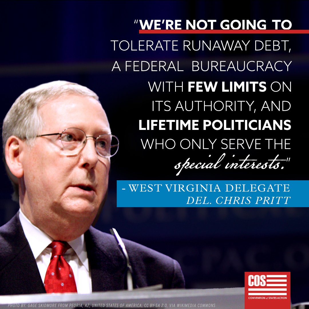 COSProject's tweet photo. Politicians in D.C. won’t reform themselves. That’s why our petition is sent straight to state legislators who can force change. Sign the Convention of States petition today: https://t.co/YfcUpRGJyP https://t.co/XBsvGCtJR8