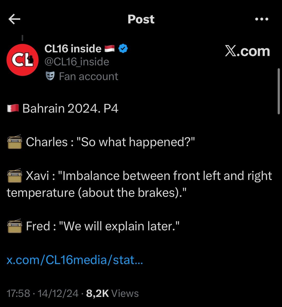 CIELODlPERLE's tweet photo. @Racer5921 do you need any more screenshots or? https://t.co/5liCxxSdJF
