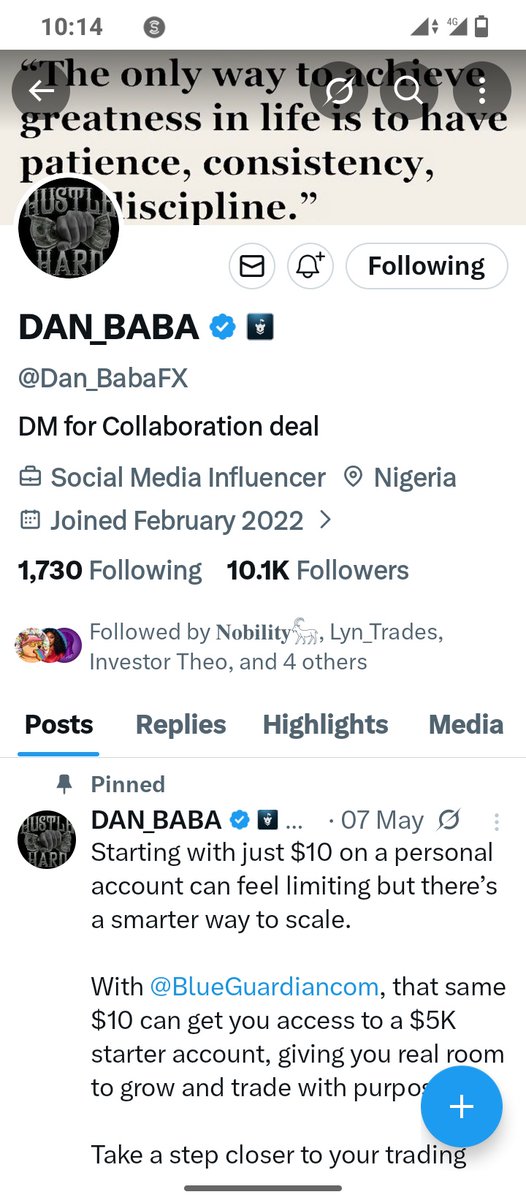 DAMIAN_DMF's tweet photo. @Dan_BabaFX @fundexgg @ArjayRayy @itrade4rex @IBN_FX @EMERGENCYFX9 @mrsharif112 @Rouq_Elite https://t.co/5TVTZ7ZGAq