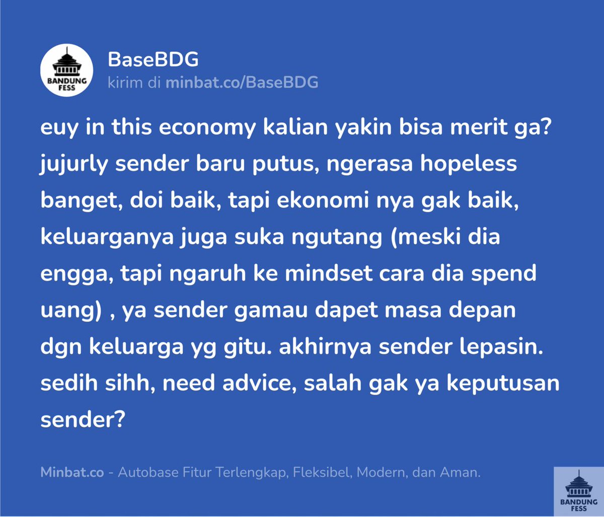 BaseBDG's tweet photo. need advice euy! https://t.co/JOLlrbIcti