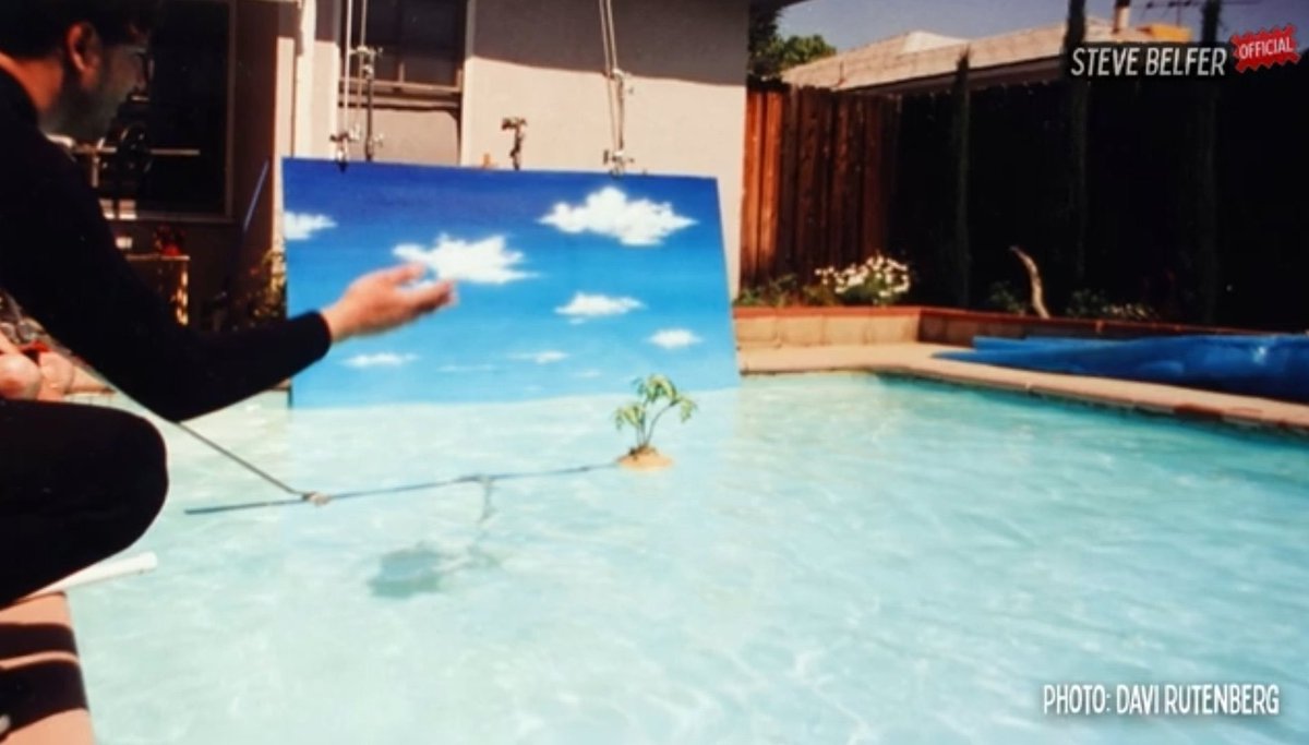 TheCinesthetic's tweet photo. Behind the scenes of how Bikini Atoll was filmed for SpongeBob SquarePants. A fun look at the real-world footage that helped create one of animation’s most iconic settings. https://t.co/e9NhYnh7jO