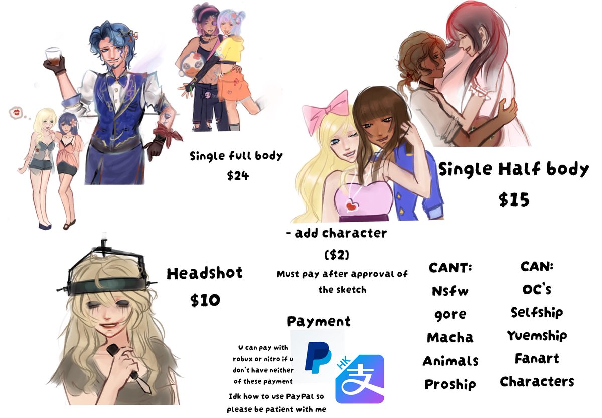 chinesenaib's tweet photo. I’m kinda broke guys ,dm if interested. #artcommission #commission https://t.co/8GYLt23OP6