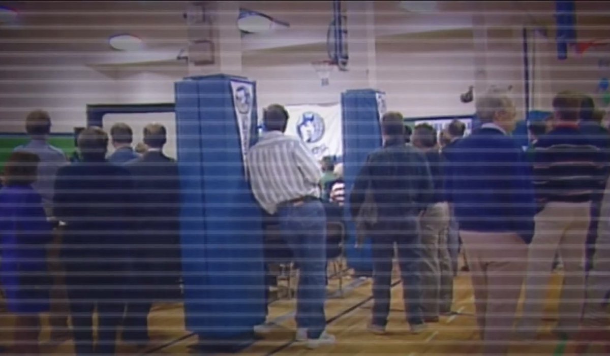 HoopGrids's tweet photo. Original Timberwolves logo reveal (KARE 11) https://t.co/Hg4f2PK3Ci