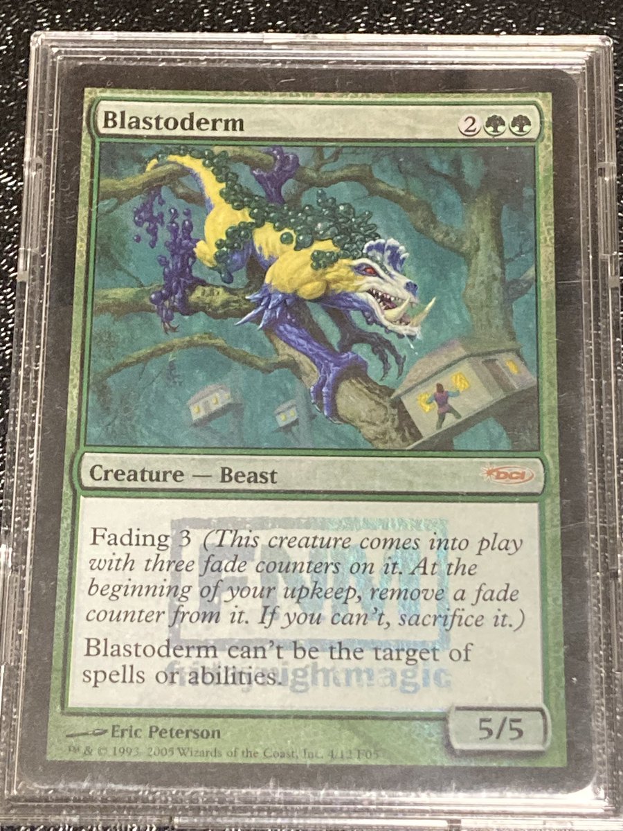 ブラストダーム/Blastoderm Friday Night Magic(2005.04) #今日のfoil