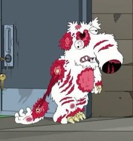 LegMan100's tweet photo. @kookycakee The worst fighter in the series, but still a family guy character; almost hard to kill https://t.co/jcL5wE7Qhn