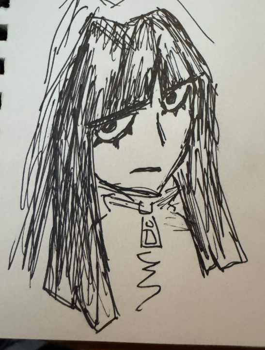 ego_sys's tweet photo. iris (3 minute sketch) https://t.co/RaBMEPxE02