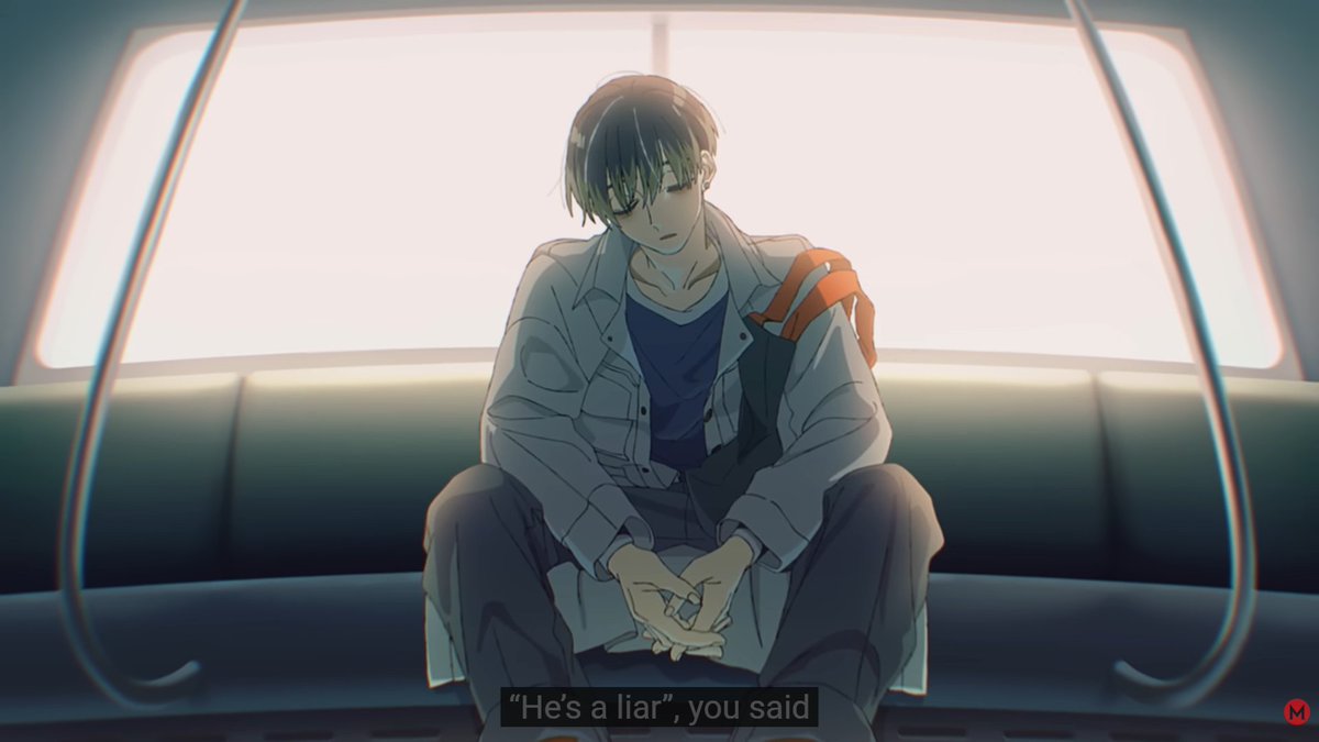 radiatewarriors's tweet photo. this always pissed me off bc i remember when t1 happened i did see people act like mikoto was just violent and actually lied to everyone when he was trying to "act innocent" and seeing it acknowledged in the song was like fuckkkk fuckkk everyone going to hell https://t.co/DrmDJMHYKb